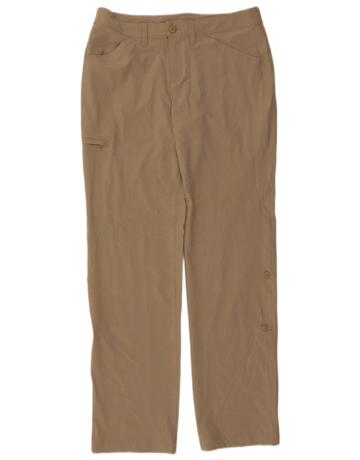 Pantaloni cargo dritti da donna Eddie Bauer US 6 medi W30 L32 Beige