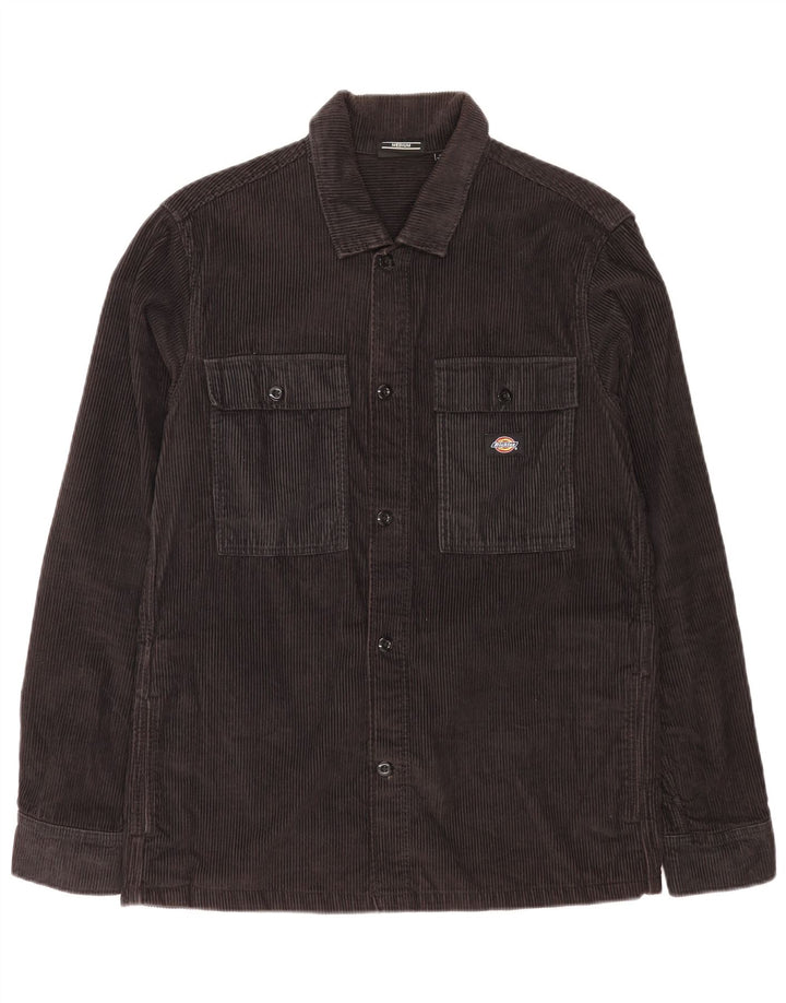 Dickies Camicia da uomo in velluto a coste, cotone medio blu navy