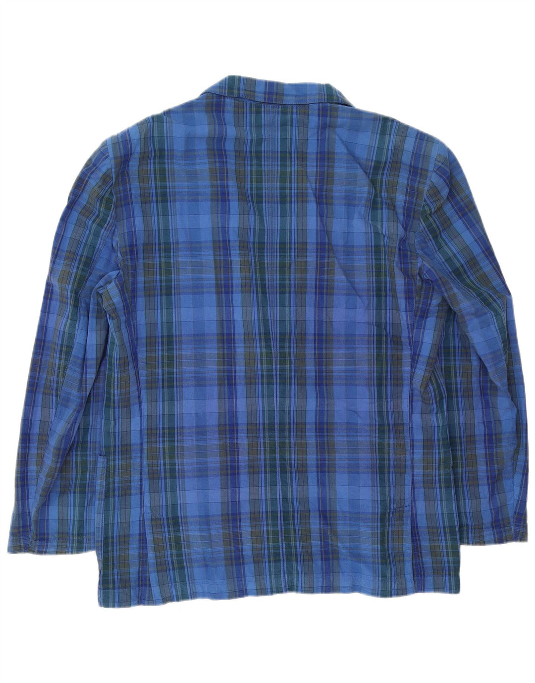 Giacca blazer da uomo a 2 bottoni Carrera UK 40 grande quadri blu