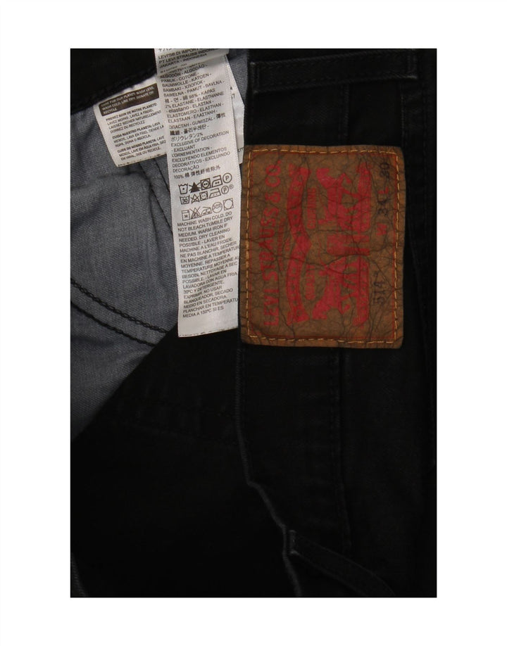 Levi's Uomo 514 Jeans dritti W34 L27 Cotone Nero