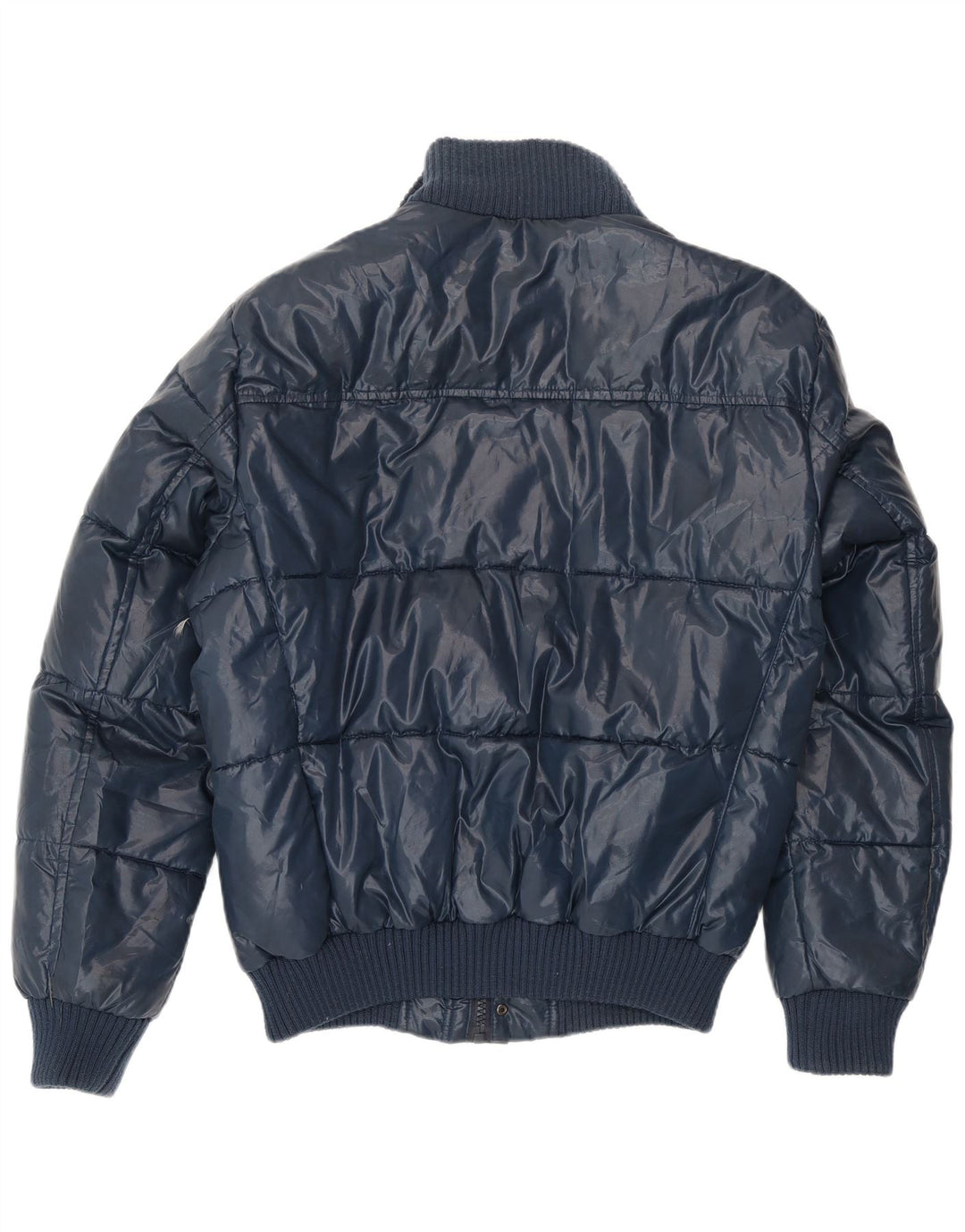 Giacca imbottita da uomo Fay UK 42 XL poliestere blu navy