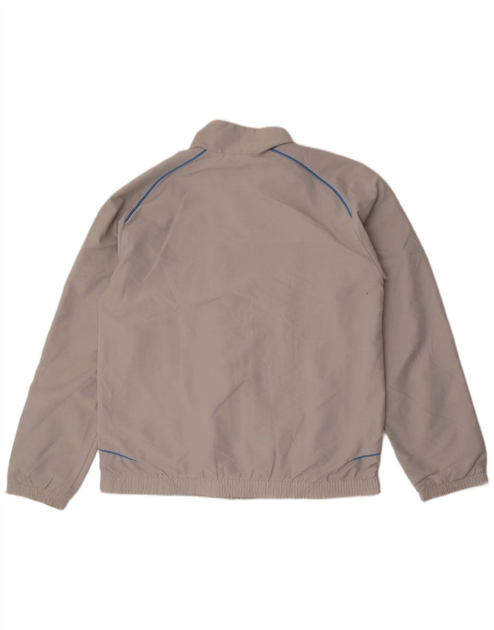 Giacca da tuta da uomo Adidas UK 42/44 Large Grigio Poliestere