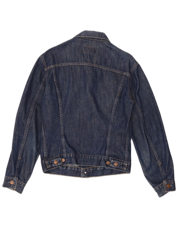 Giacca di jeans per ragazze Levi's 11-12 anni grande in cotone blu navy