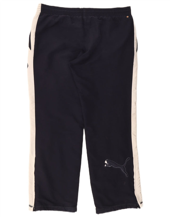 Pantaloni da tuta da uomo Puma Large Blu Navy Colorblock