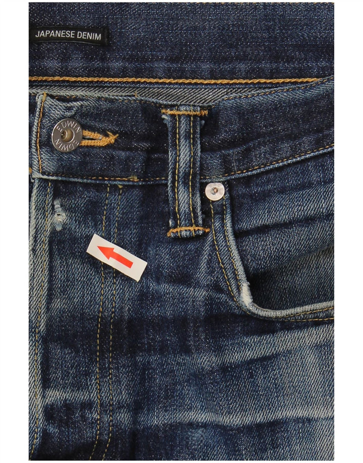 Jeans dritti da uomo EDWIN W36 L30 blu navy