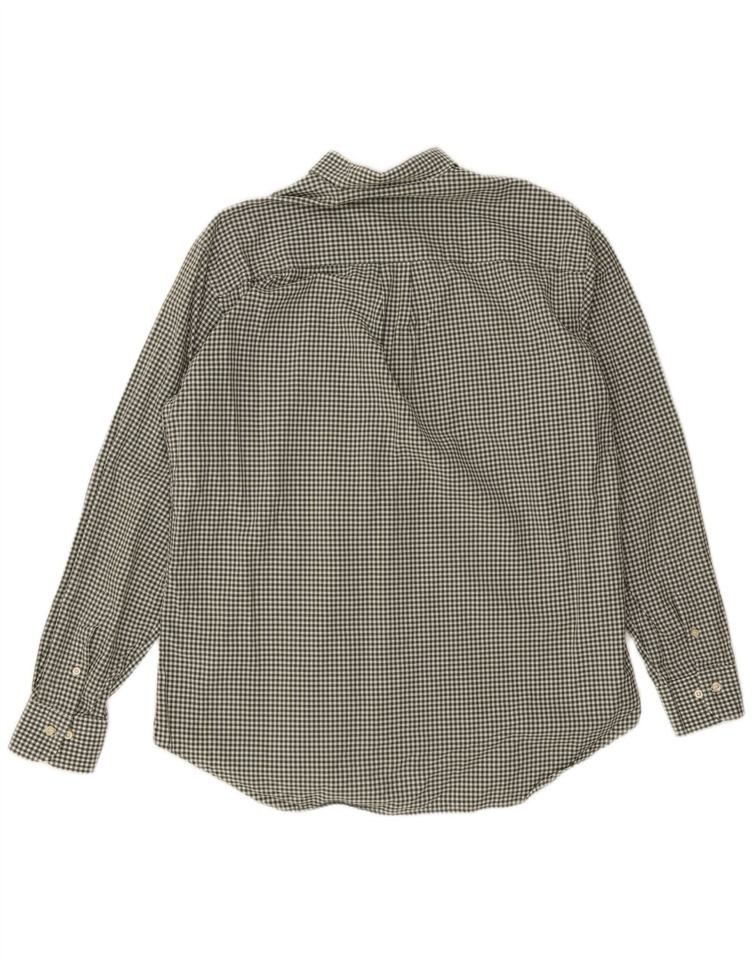 Camicia da uomo Burberry grande a quadretti verdi