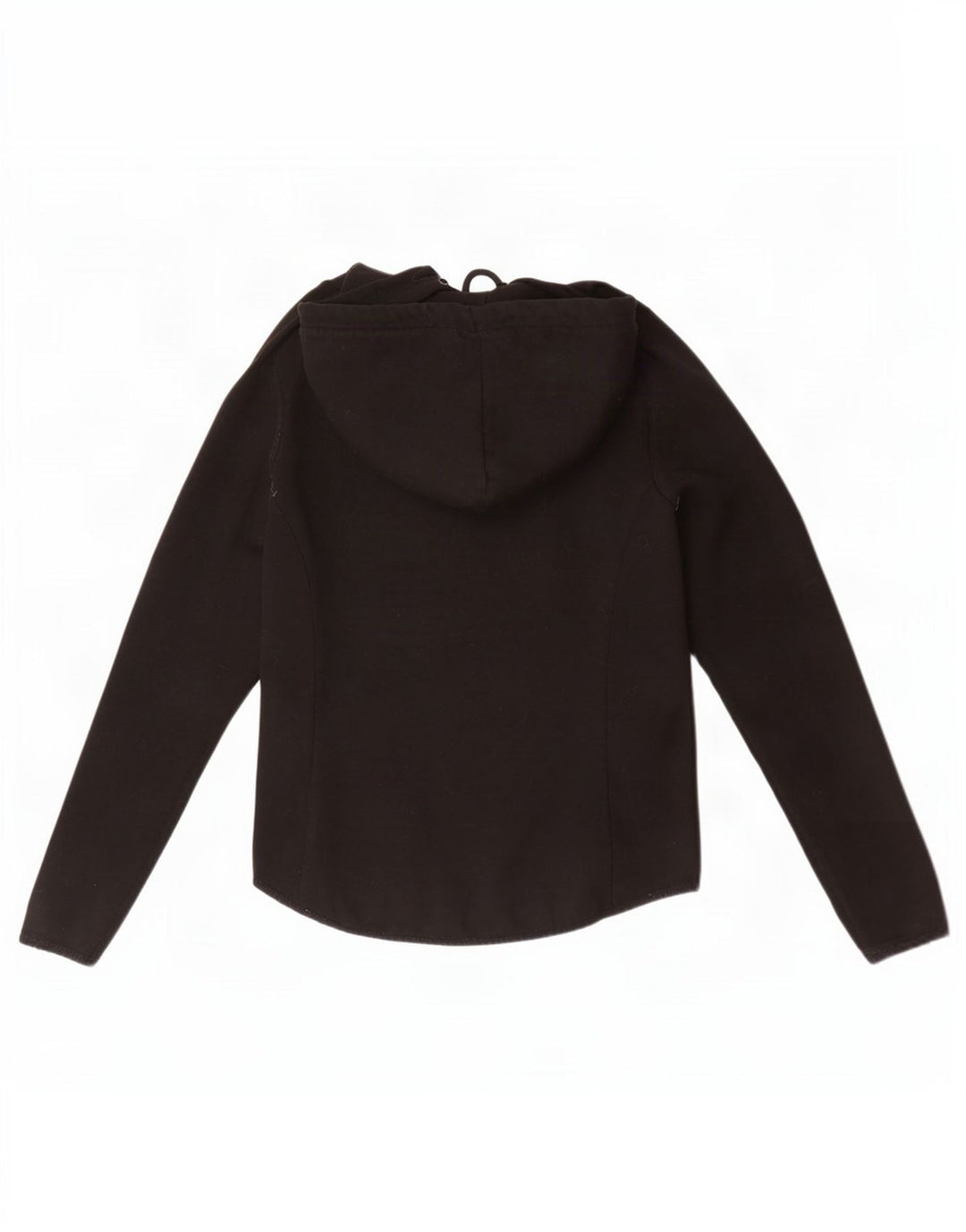 Maglione con cappuccio e zip da donna Superdry UK 12 poliestere nero medio