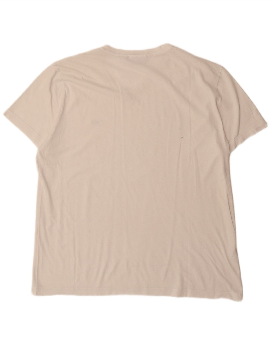 T-shirt Lacoste da uomo vestibilità regolare taglia superiore 7 2XL cotone bianco