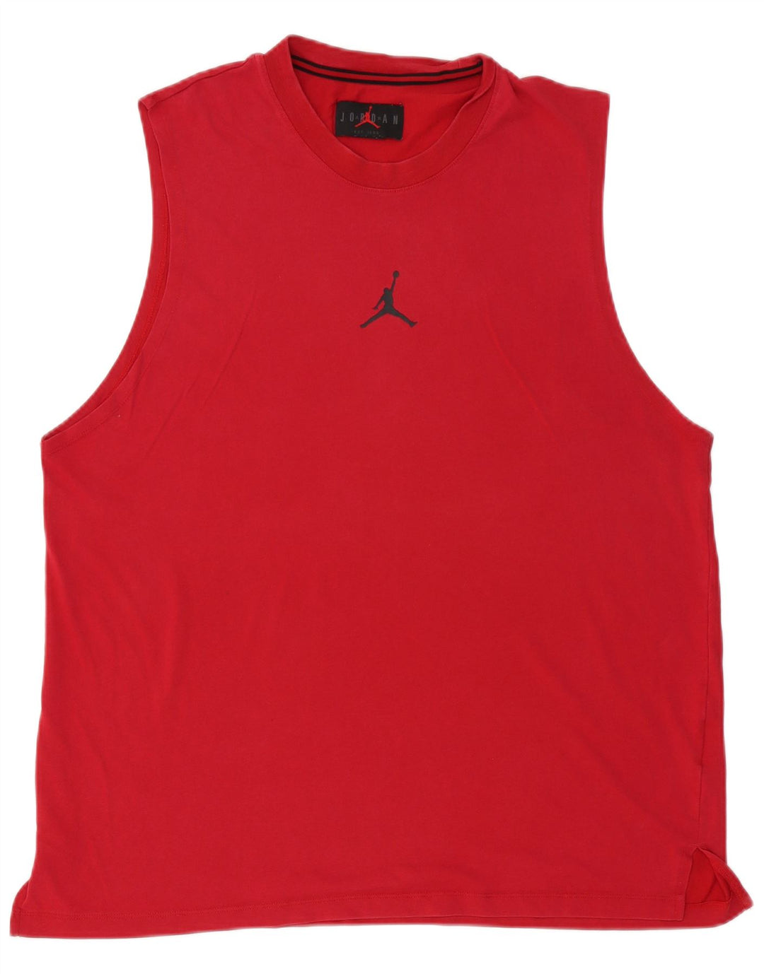 Canotta da uomo Jordan XL in cotone rosso