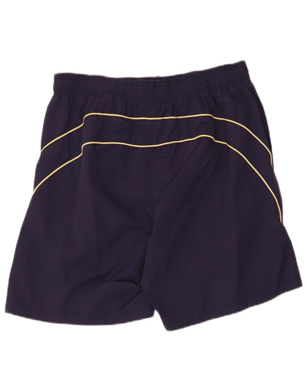 Pantaloncini sportivi Diadora da uomo Large Blu Navy in poliammide