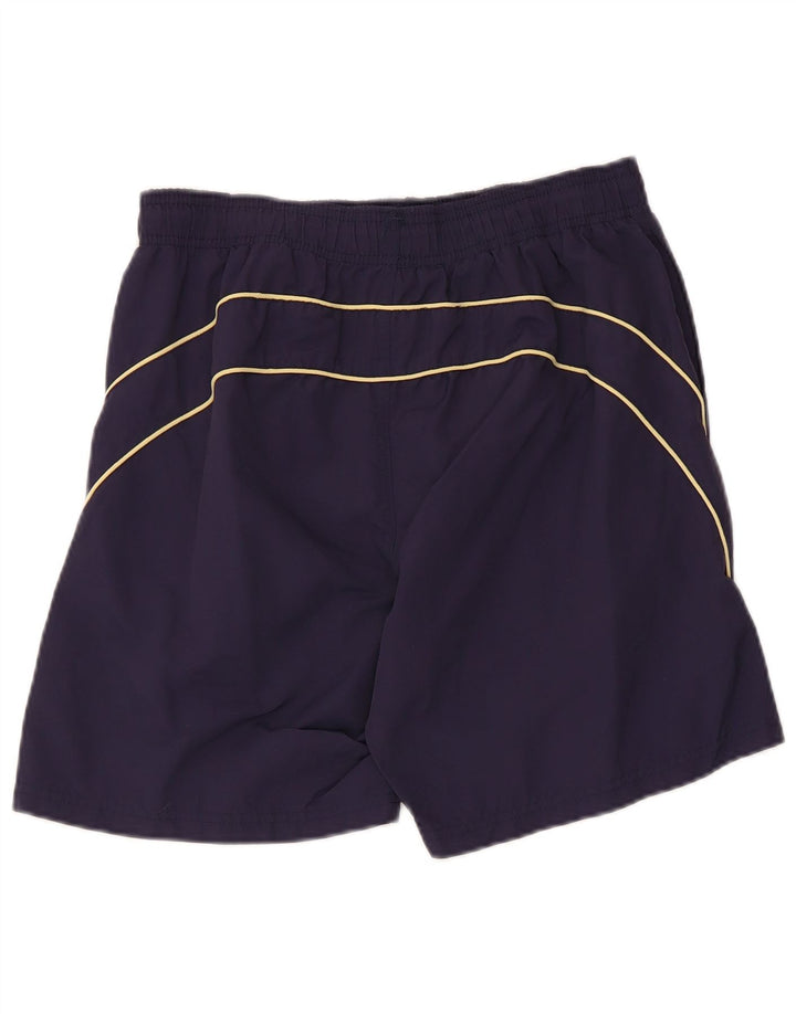 Pantaloncini sportivi Diadora da uomo Large Blu Navy in poliammide