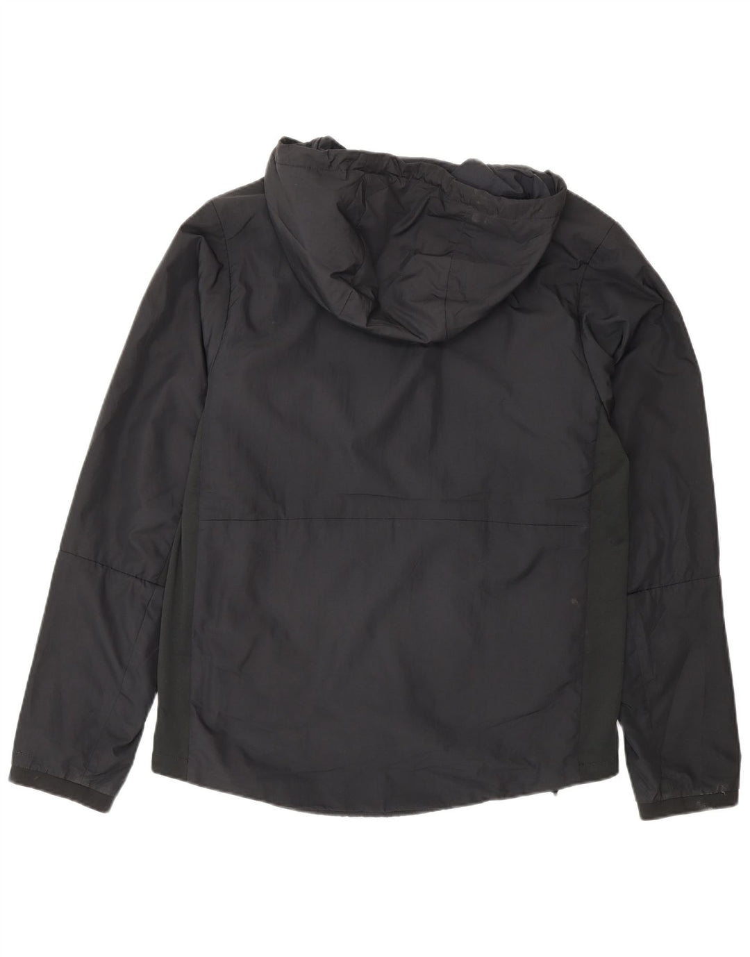 Giacca da ginnastica con cappuccio Nike Therma-Fit da uomo, piccola, in poliestere nero