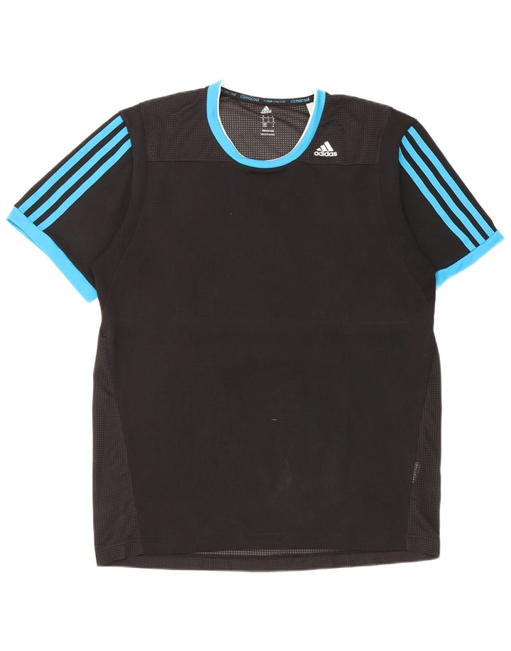 Maglietta Adidas Climacool da uomo media nera