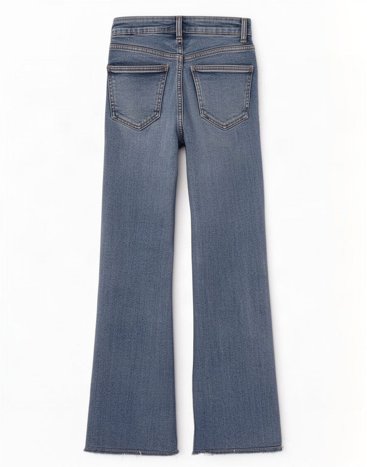 Jeans Bootcut da donna Zara EU 34 2XS W24 L24 Blu