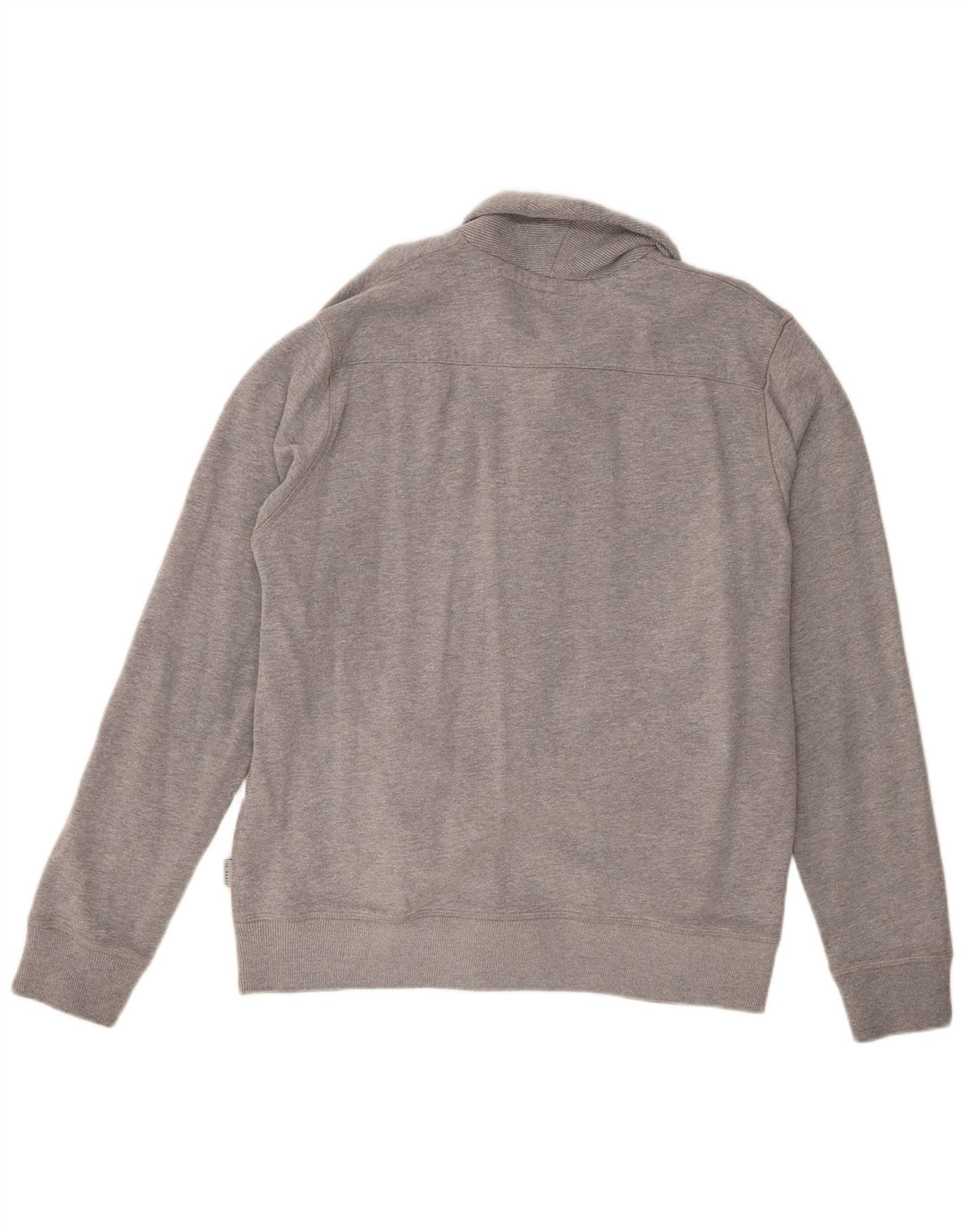 Giacca da ginnastica da uomo Ted Baker taglia 4 grande in cotone grigio