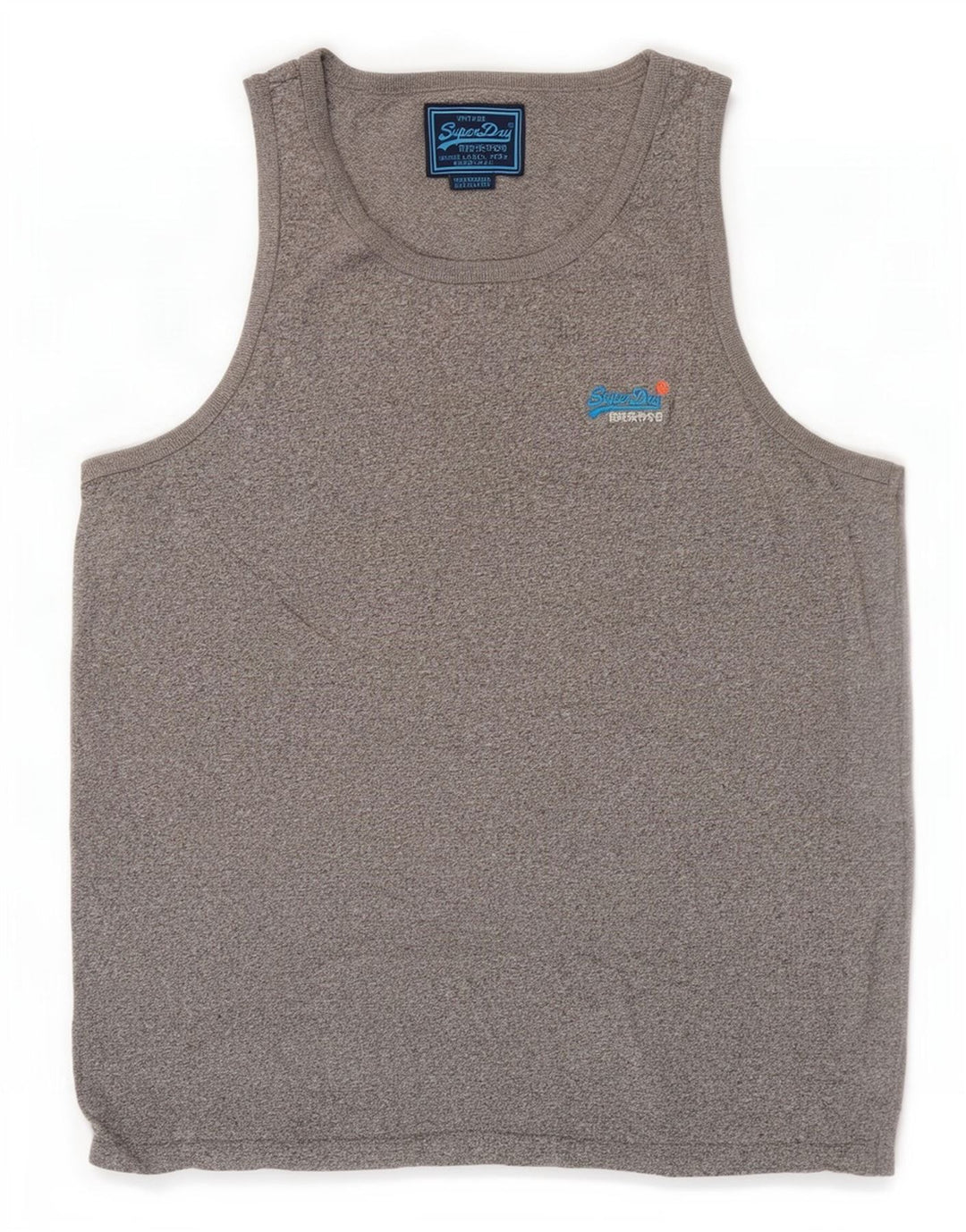 Canotta da uomo Superdry 2XL cotone chiazzato blu