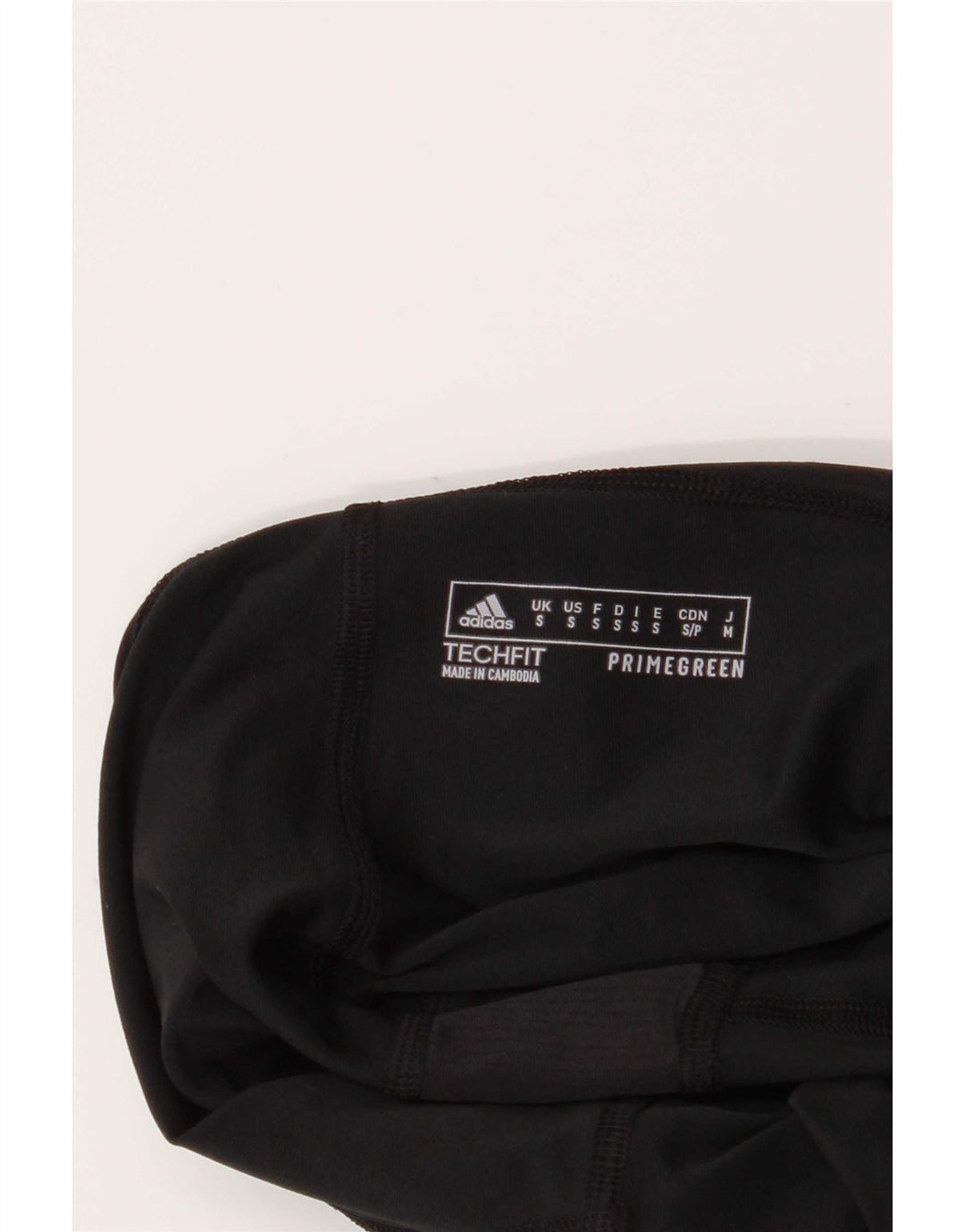 Leggings grafici da donna Adidas UK 10 piccoli poliestere nero