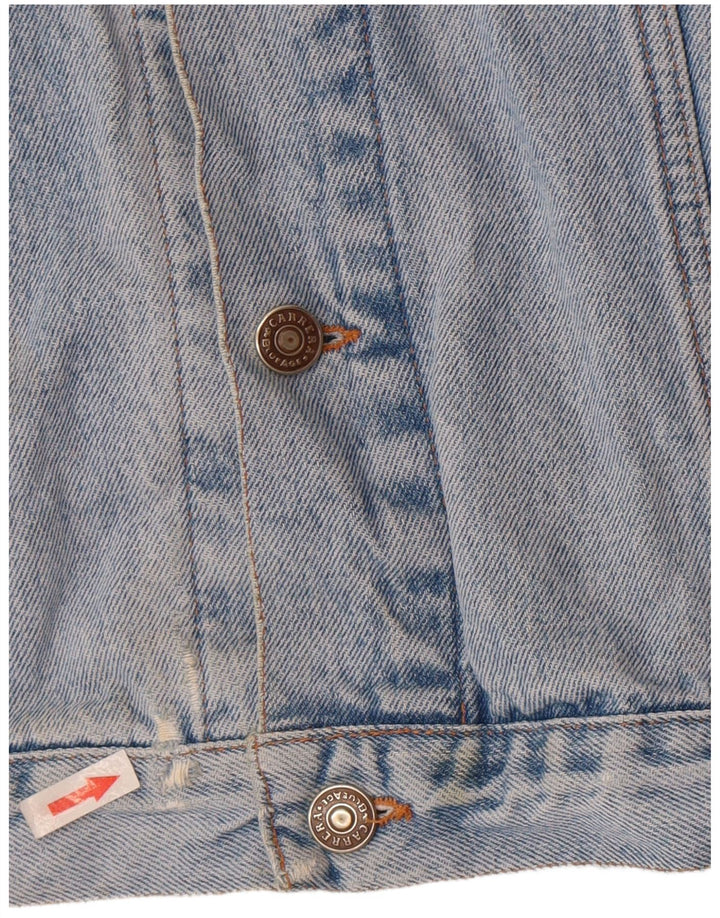 Giacca in denim da uomo Carrera UK 42 XL Blu