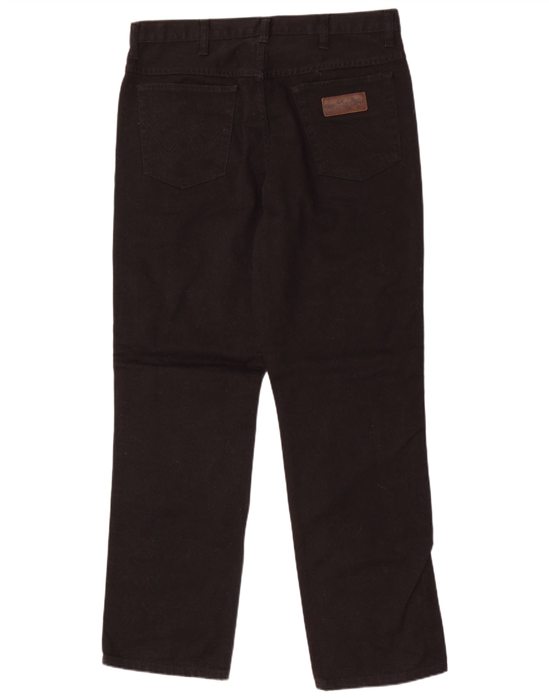 Jeans dritti da uomo Wrangler Ohio W36 L32 cotone nero