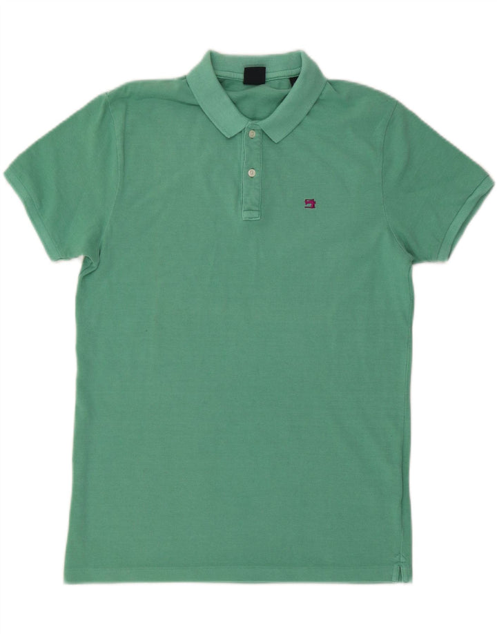 SCOTCH & SODA Polo da uomo Amsterdam Couture in cotone verde medio