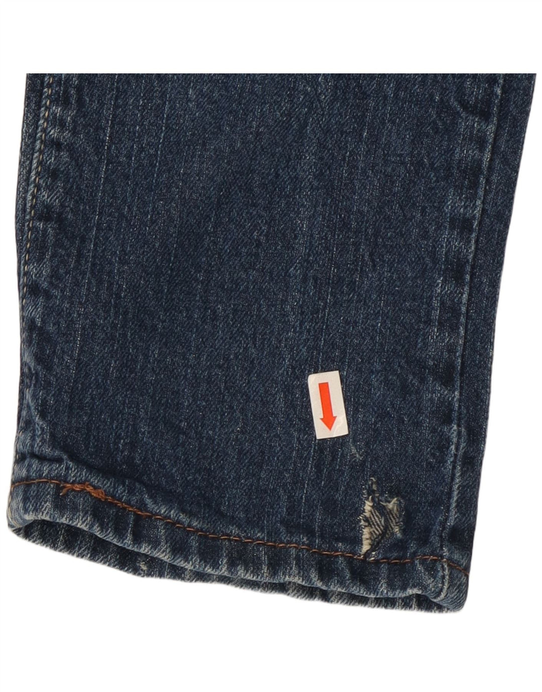 Levi's Donna 504 Jeans slim inclinati US 5 Medio W30 L32 Cotone blu