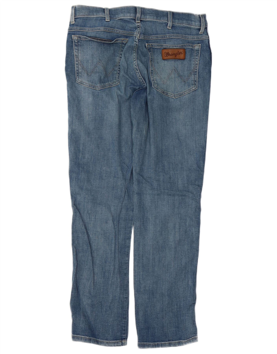 Jeans dritti da uomo Wrangler Texas W36 L30 cotone blu