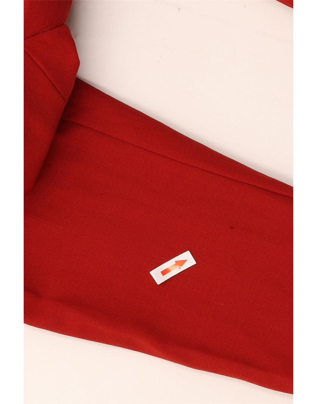 Giacca blazer doppiopetto da donna Marks & Spencer UK 10 piccola lana rossa