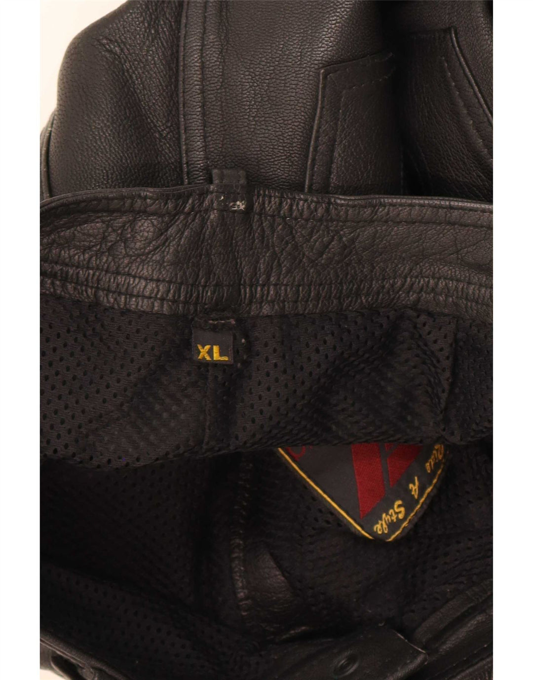 Pantaloni in pelle slim da uomo Modeka XL W34 L33 neri