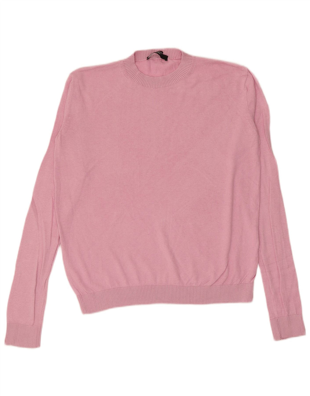 Maglione maglione girocollo da donna Max Mara UK 14 Rosa medio