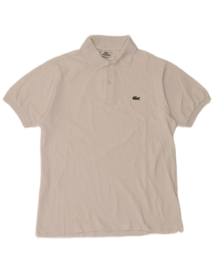 Polo da uomo Lacoste taglia 3 piccola in cotone bianco
