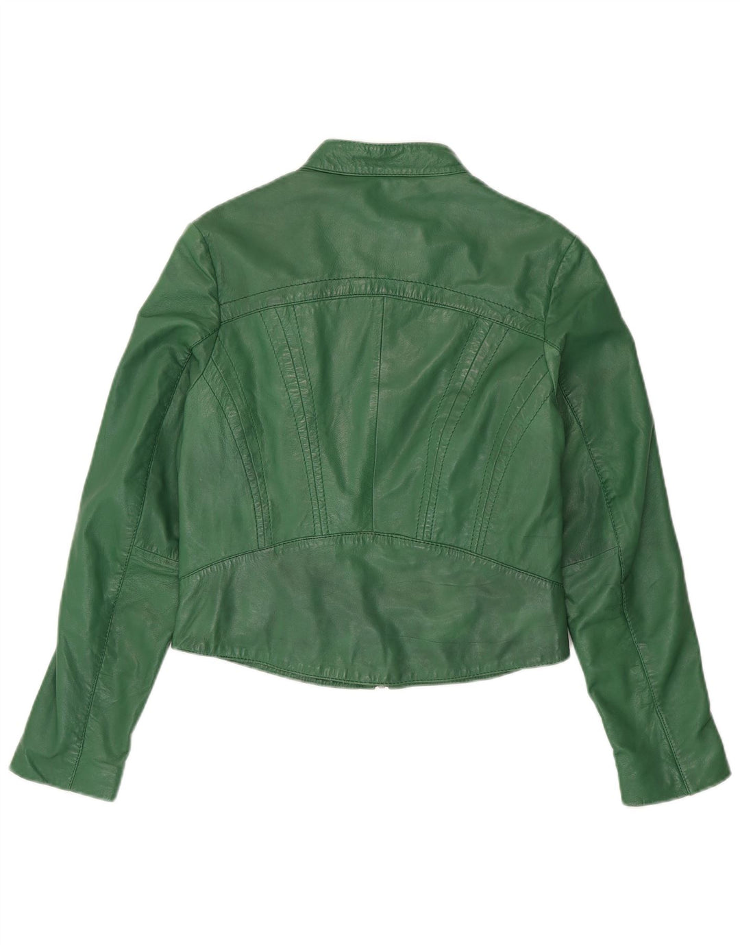Giacca in pelle corta da donna Rino & Pelle EU 38 Pelle verde medio
