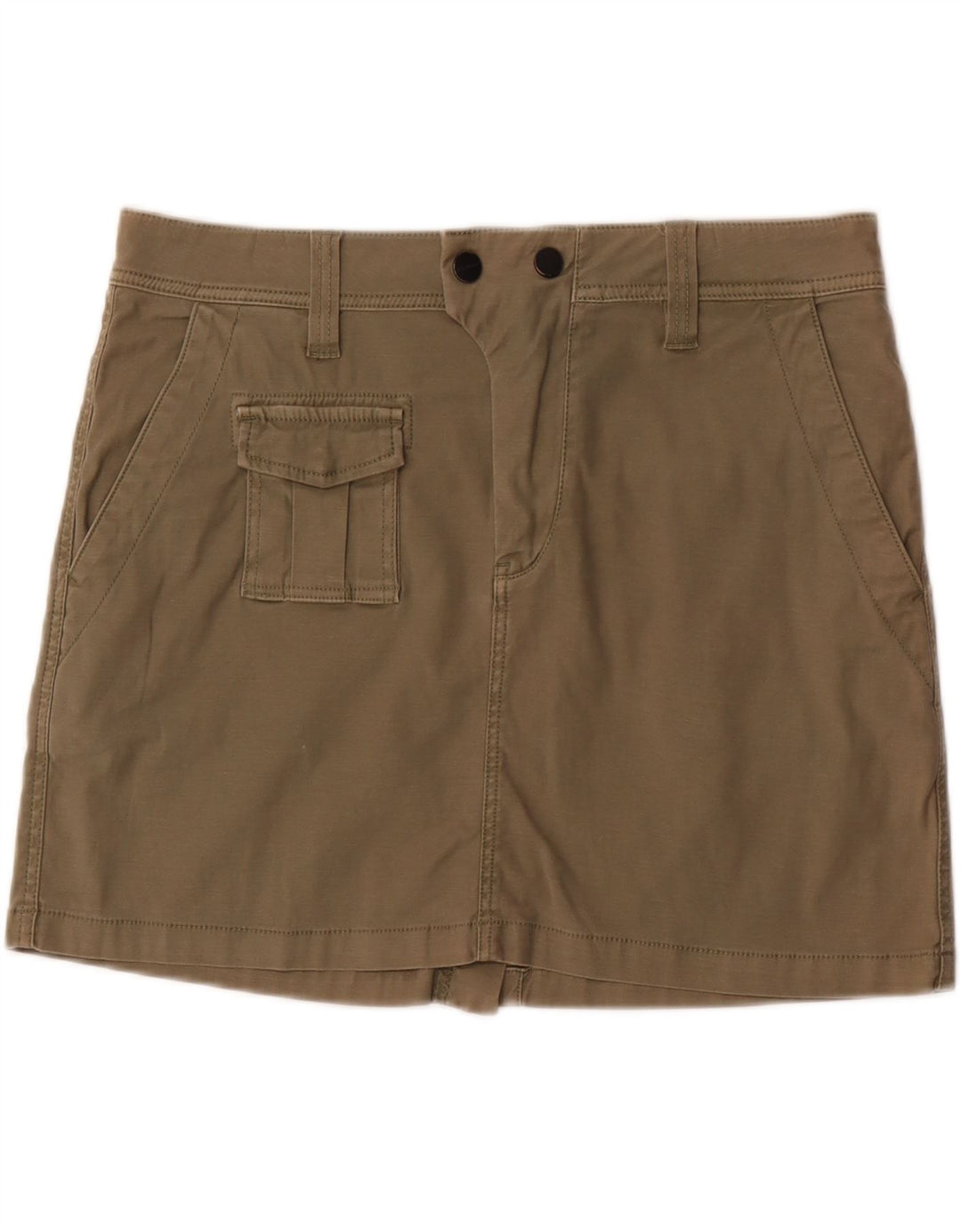 Gonna cargo da donna Replay grande W34 in cotone kaki