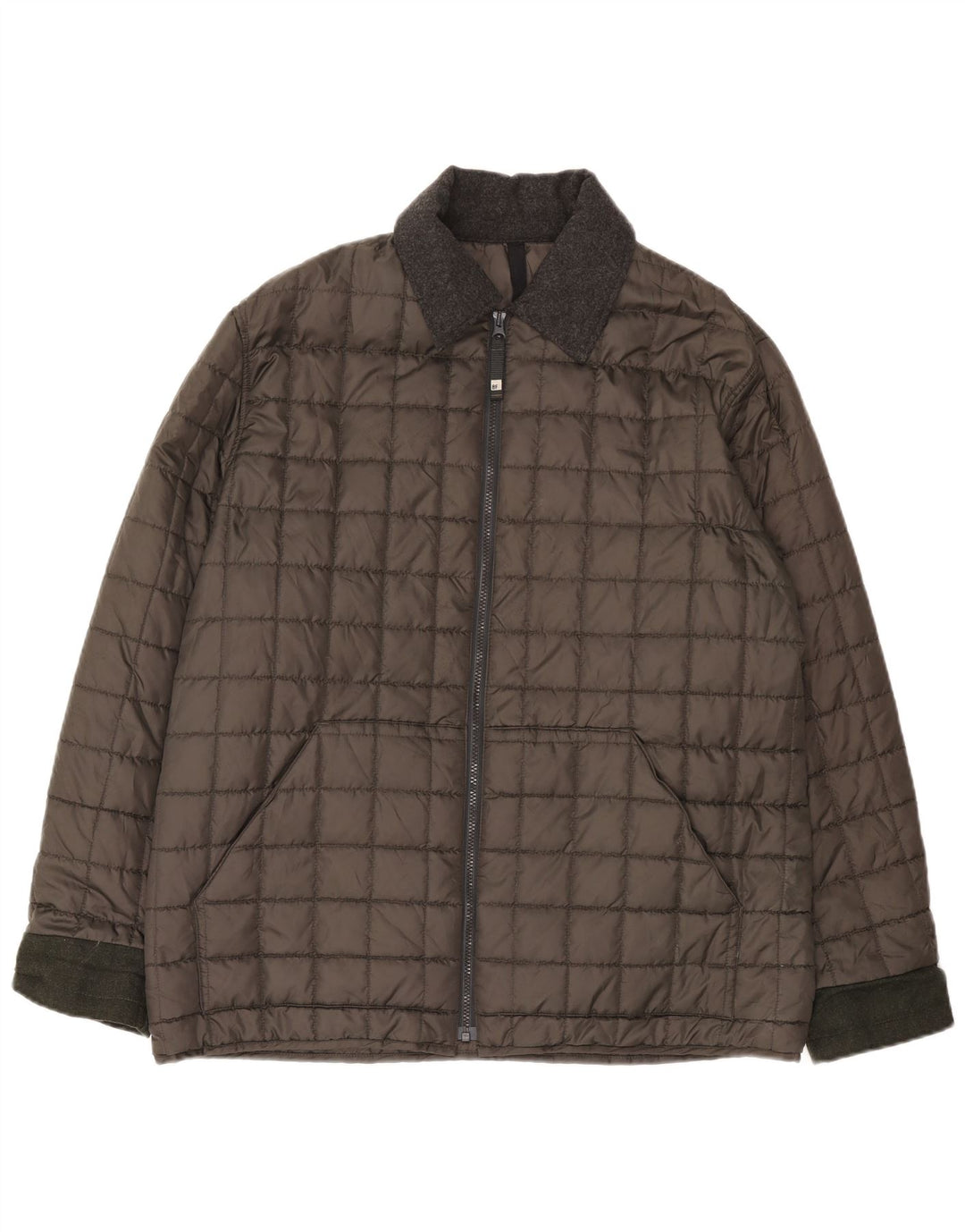 Giacca trapuntata da uomo Belfe & UK 46 3XL Poliestere grigio