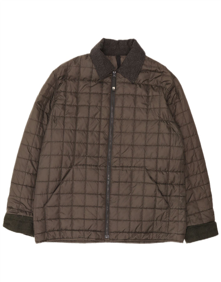 Giacca trapuntata da uomo Belfe & UK 46 3XL Poliestere grigio