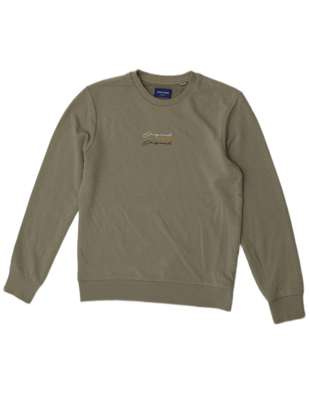 Jack & Jones Felpa grafica da uomo Maglione piccolo Poliestere kaki
