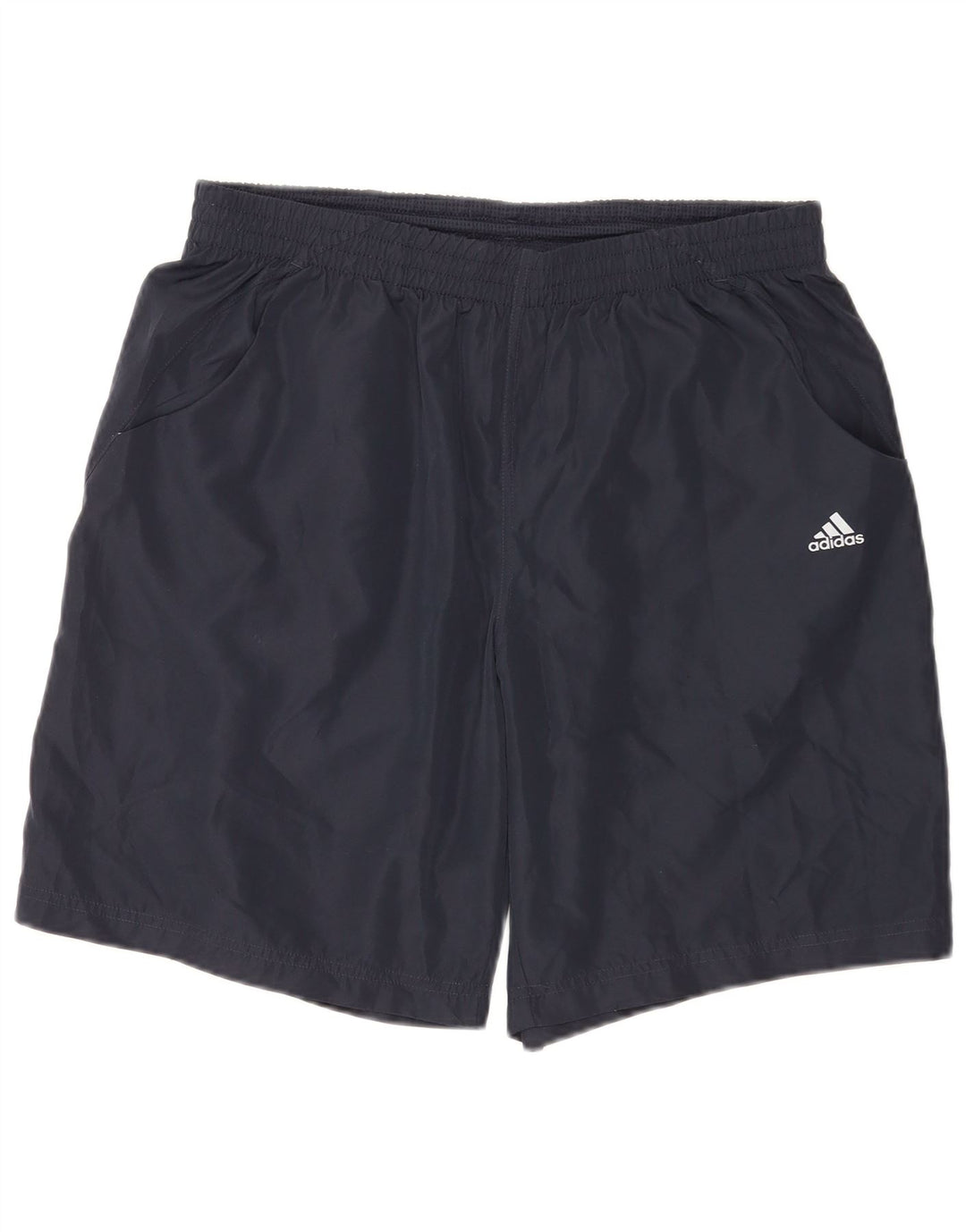Pantaloncini sportivi ADIDAS Clima 365 grandi in poliestere blu navy