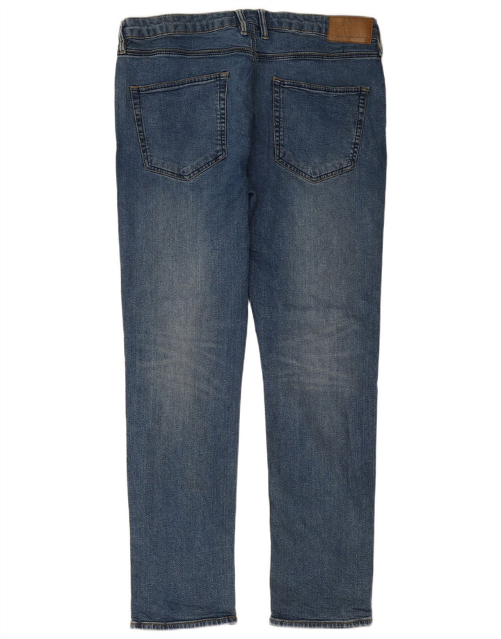 Jeans slim da uomo French Connection W38 L34 cotone blu