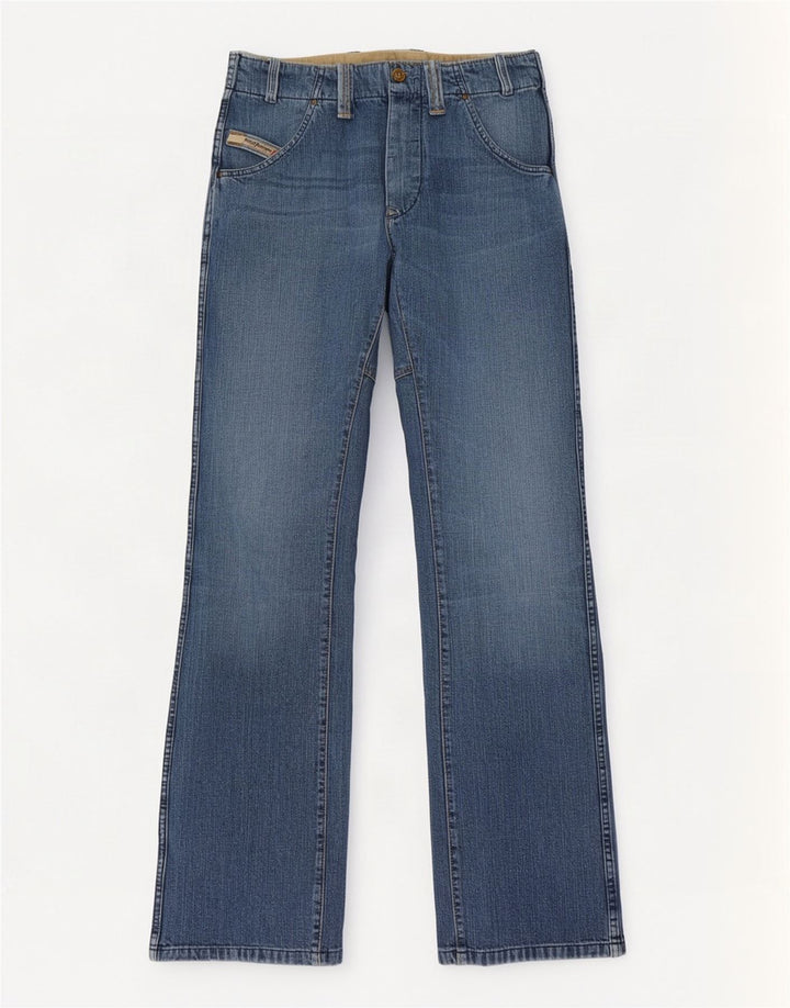 Jeans Bootcut da donna Diesel W28 L34 cotone blu