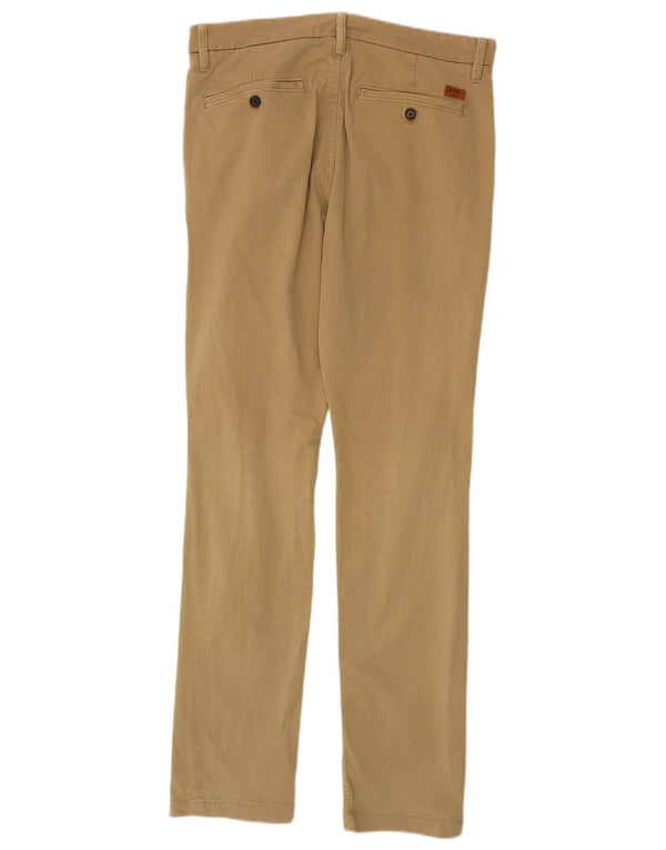 Pantaloni chino slim da uomo Timberland W32 L33 in cotone beige
