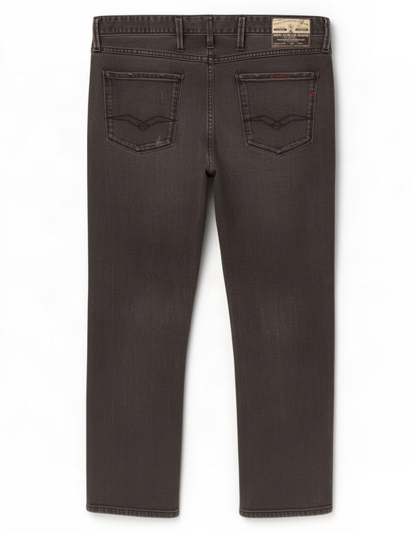 Jeans dritti da uomo Replay W36 L32 Grigi