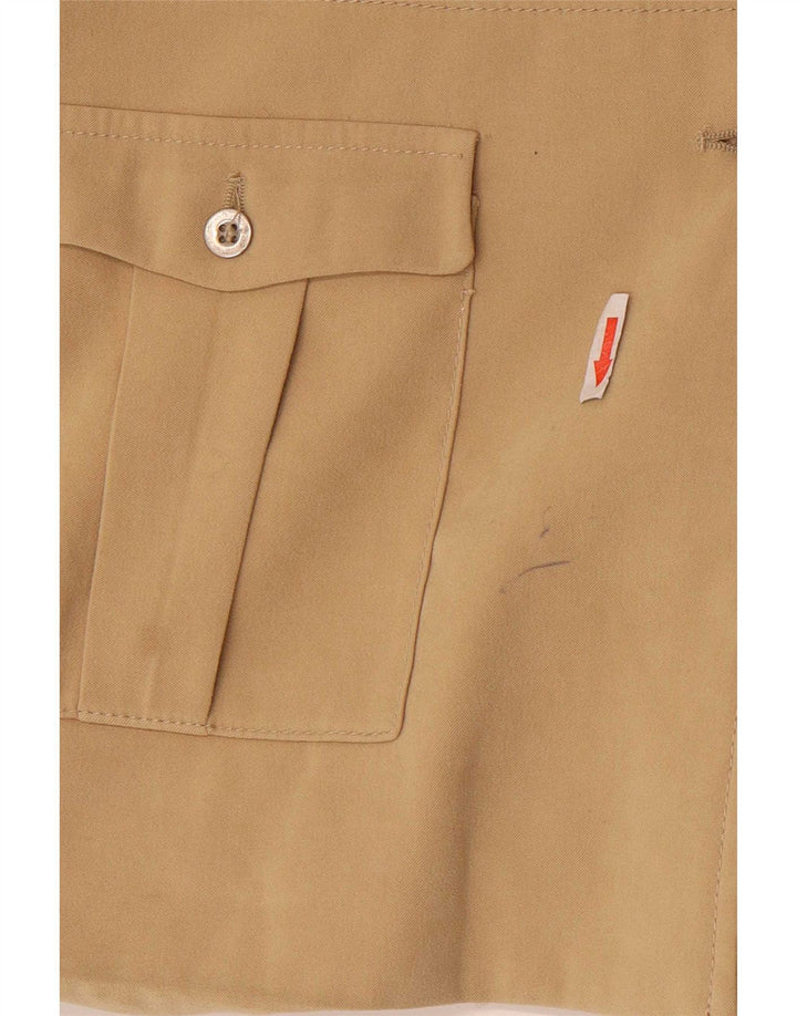 Giacca blazer a 3 bottoni da donna Zara UK 12 beige medio