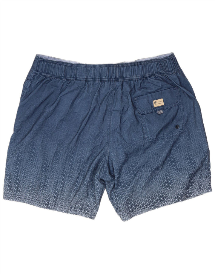 Pantaloncini da bagno da uomo Marks & Spencer XL poliestere floreale blu navy