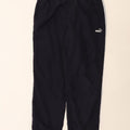 Pantaloni da tuta da donna Puma UK 16 Large Blu Navy Poliestere