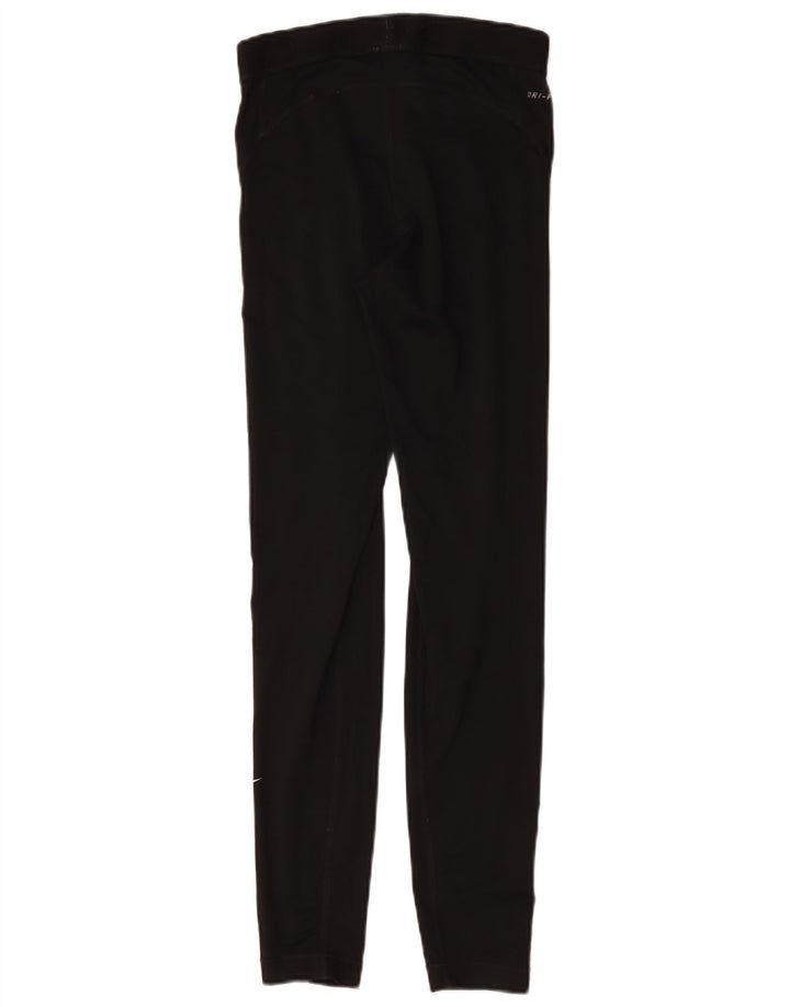 Leggings grafici Nike Dri Fit da donna UK 4 XS neri