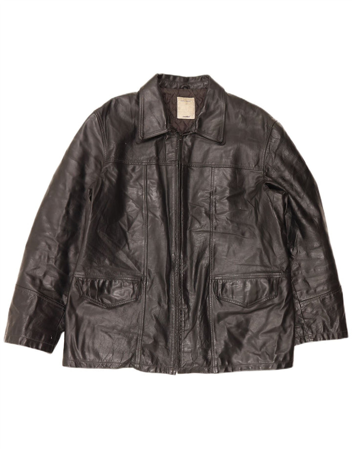 Giacca in Pelle Uomo Conbipel IT 56 2XL Nera