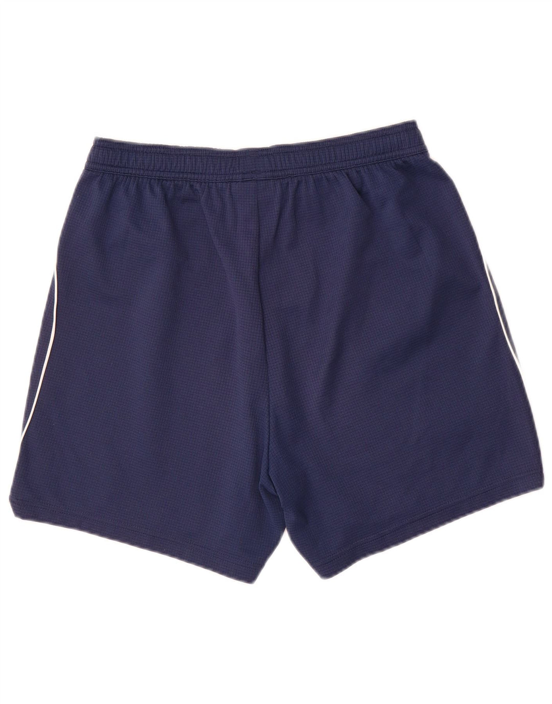 Pantaloncini sportivi Reebok da uomo piccoli in poliestere blu navy
