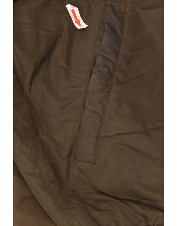 Giubbotto bomber da uomo Zara UK 40 Large Poliestere color block kaki