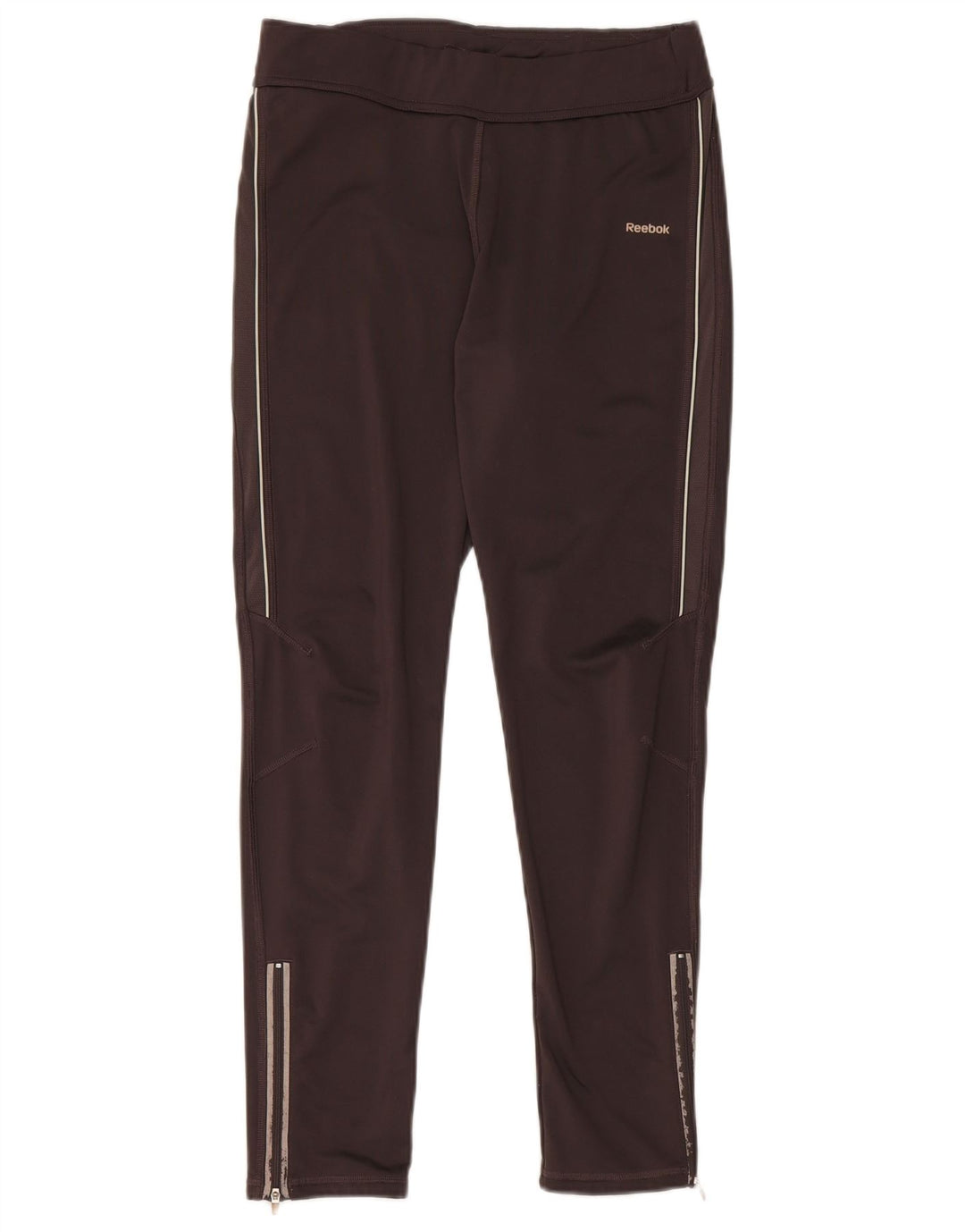 Leggings Reebok da donna UK 16 Large Marrone Poliestere