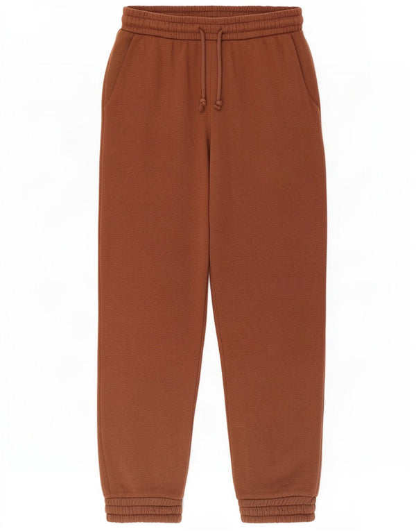 Pantaloni da tuta da donna Zara Joggers UK 8 piccoli in cotone marrone