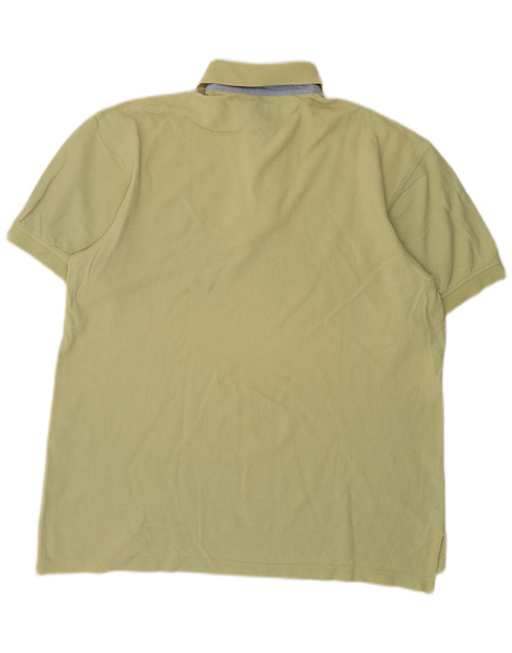 Polo da uomo Tommy Hilfiger piccola in cotone kaki